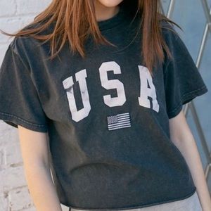 Brandy Melville Dark Wash USA shirt
